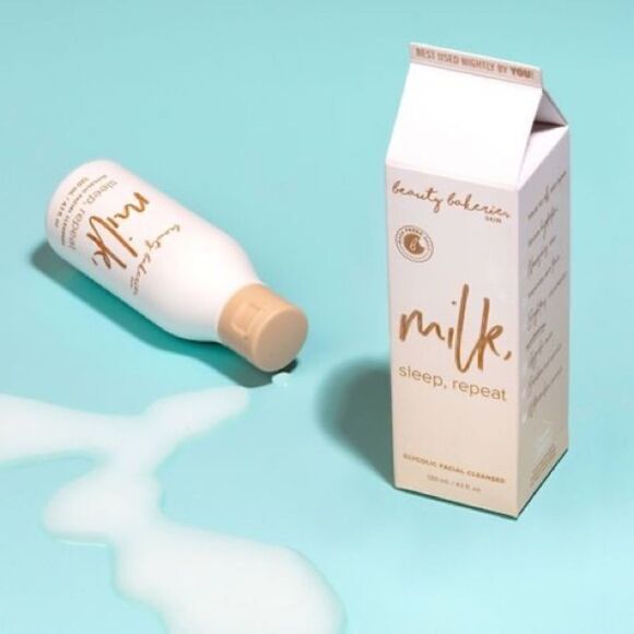 Beauty Bakerie Milk Sleep Repeat Glycolic Facial Cleanser • NIB - Picture 2 of 8